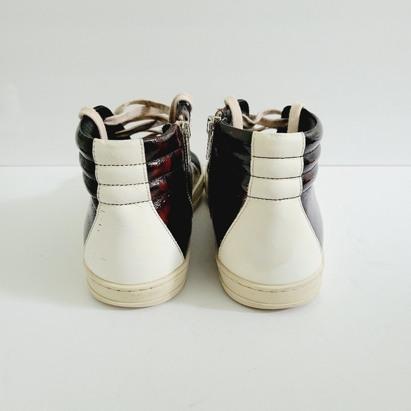 P448 Skate Panter High Top Leopard Comfy Unique Sneakers ,Size 8,5-9 US - Picture 5 of 9